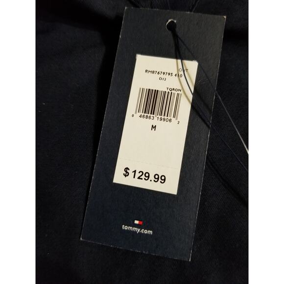 TOMMY HILFIGER NWT Women's Jacket Coat Size Medium Color Navy - Picture 11 of 13